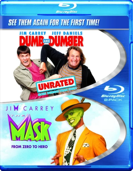 Nuija ja tosinuija / The Mask - Naamio (2x Blu-ray) 1994