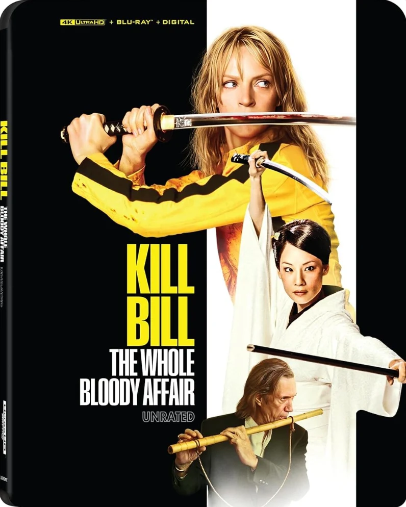Kill Bill: The Whole Bloody Affair (2x 4K Ultra HD + 2x Blu-ray) Slipcover (2004)
