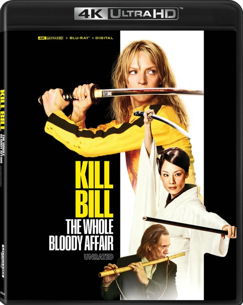 Kill Bill: The Whole Bloody Affair (2x 4K Ultra HD + 2x Blu-ray) Slipcover (2004)