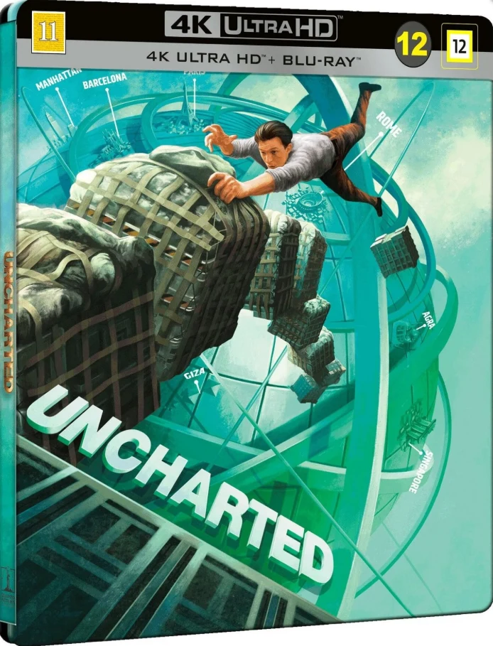 Uncharted - Limited Edition Steelbook (4K Ultra HD + Blu-ray)