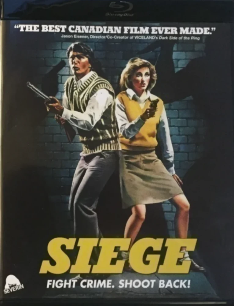 Siege - Self Defense (Blu-ray) (Slipcase) 2K masteroitu! (2versiota elokuvasta: teatteriversio ja Pidennetty versio. 80s CANUXPLOITATION SHOCKER
