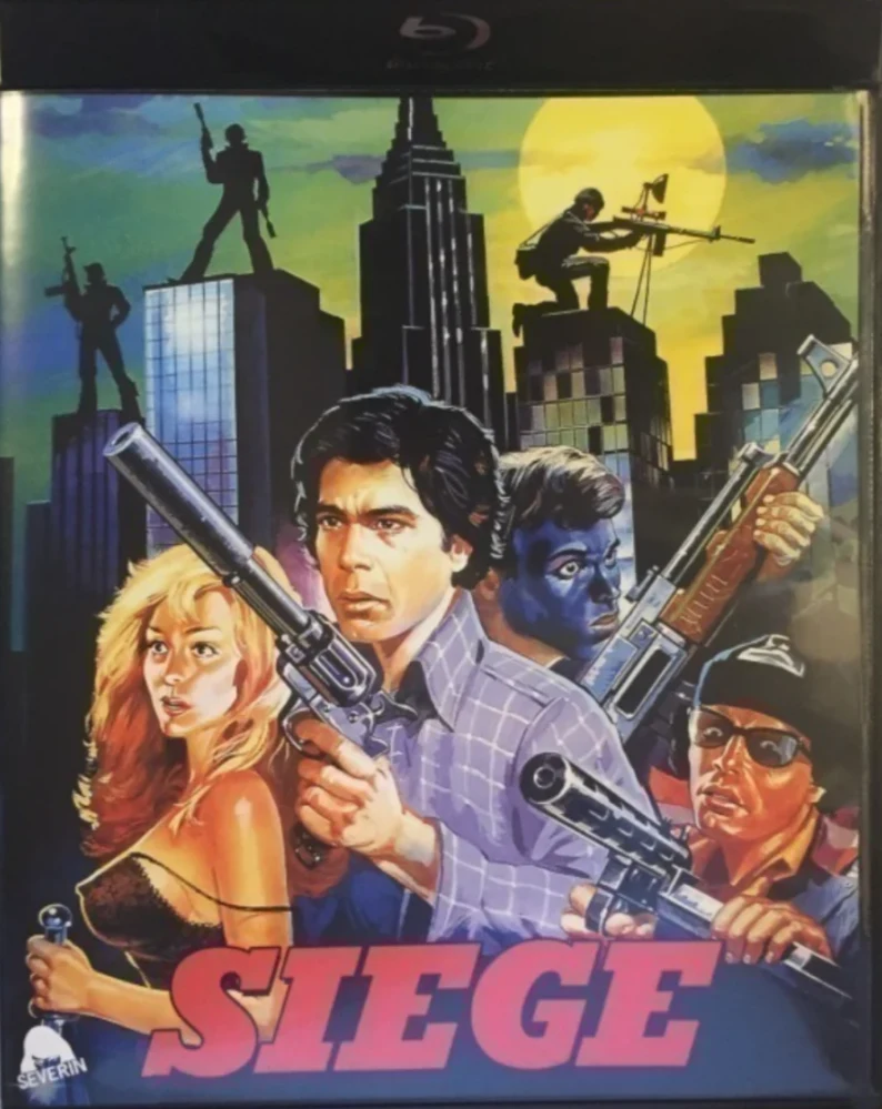 Siege - Self Defense (Blu-ray) (Slipcase) 2K masteroitu! (2versiota elokuvasta: teatteriversio ja Pidennetty versio. 80s CANUXPLOITATION SHOCKER