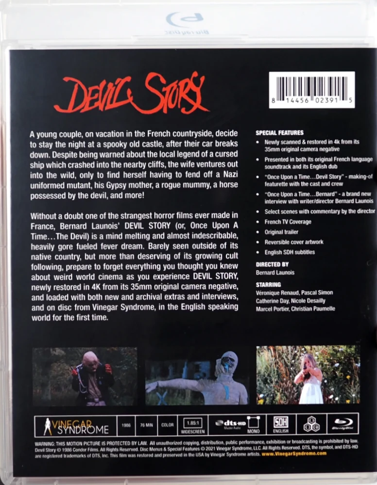 Devil Story (Blu-ray) Vinegar Syndrome (1986) Il était une fois le diable