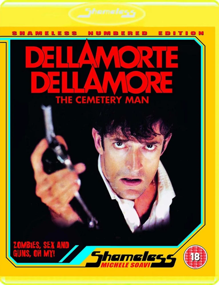 Dellamorte Dellamore - Cemetery Man (Blu-ray) Numeroitu Painos # (1994) Shameless (UNCUT)