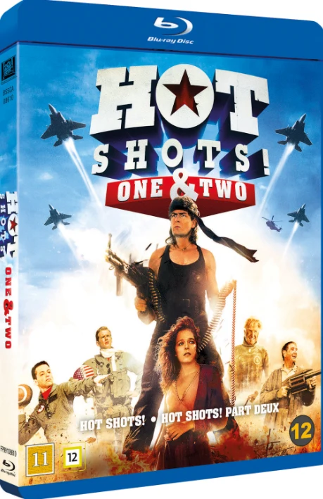 Hot Shots! 1 2 (Blu-ray) Charlie Sheen (1991-1993) Hot Shots! – kaikkien elokuvien äiti / Hot Shots! & Hot Shots 2 – kaikkien jatko-osien äiti / Hot Shots! Part Deux
