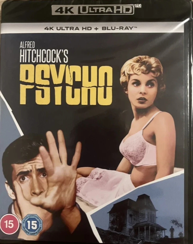 Psycho (4K Ultra HD + Blu-ray) Alfred Hitchcock (1960)