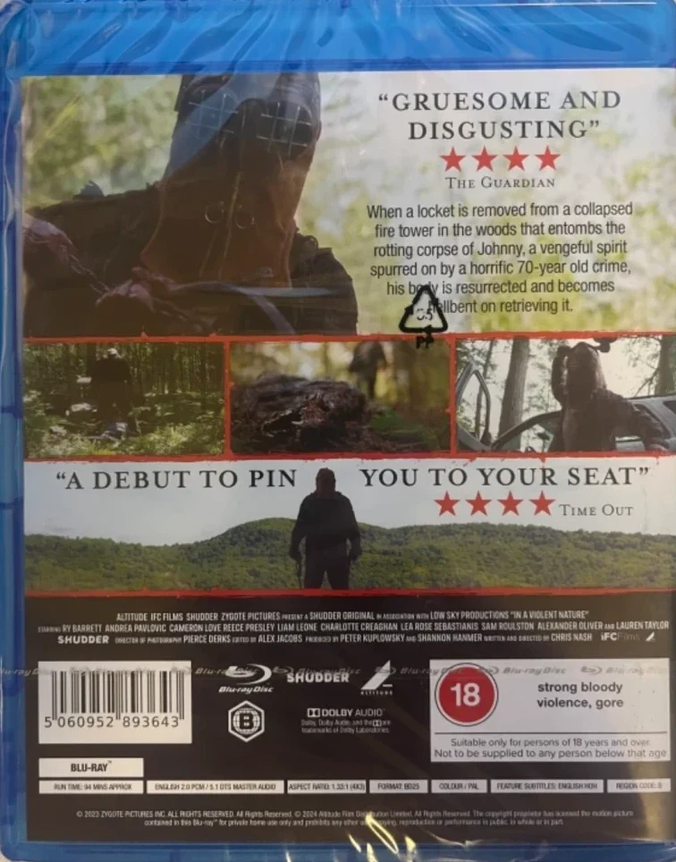 In a Violent Nature (2024) Blu-ray