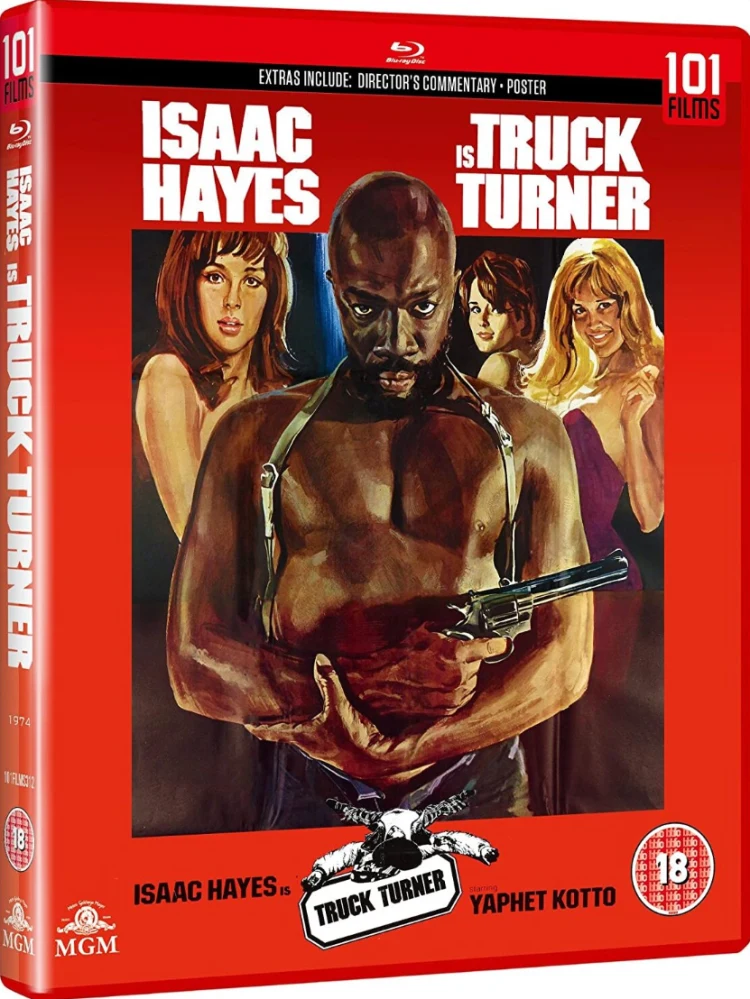 Truck Turner (Blu-ray) Isaac Hayes (Ohjaus: Jonathan Kaplan) 1974 (Juliste) Ensimmäinen Painos
