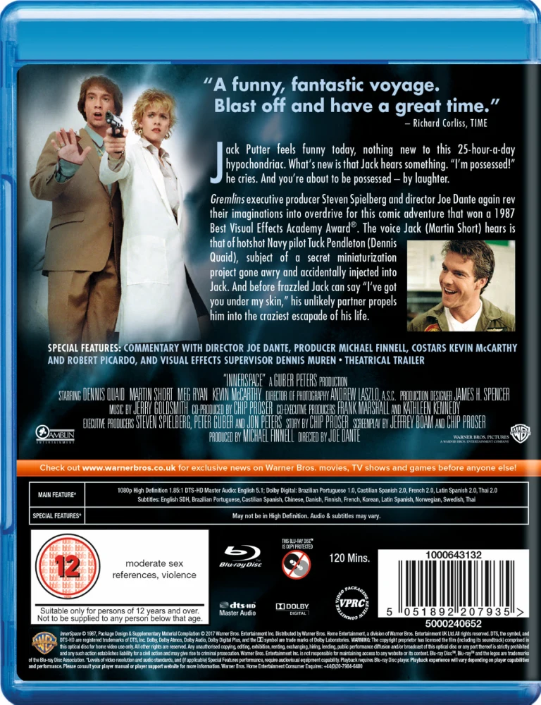 Pieni suuri seikkailu / Innerspace (Blu-ray) Joe Dante