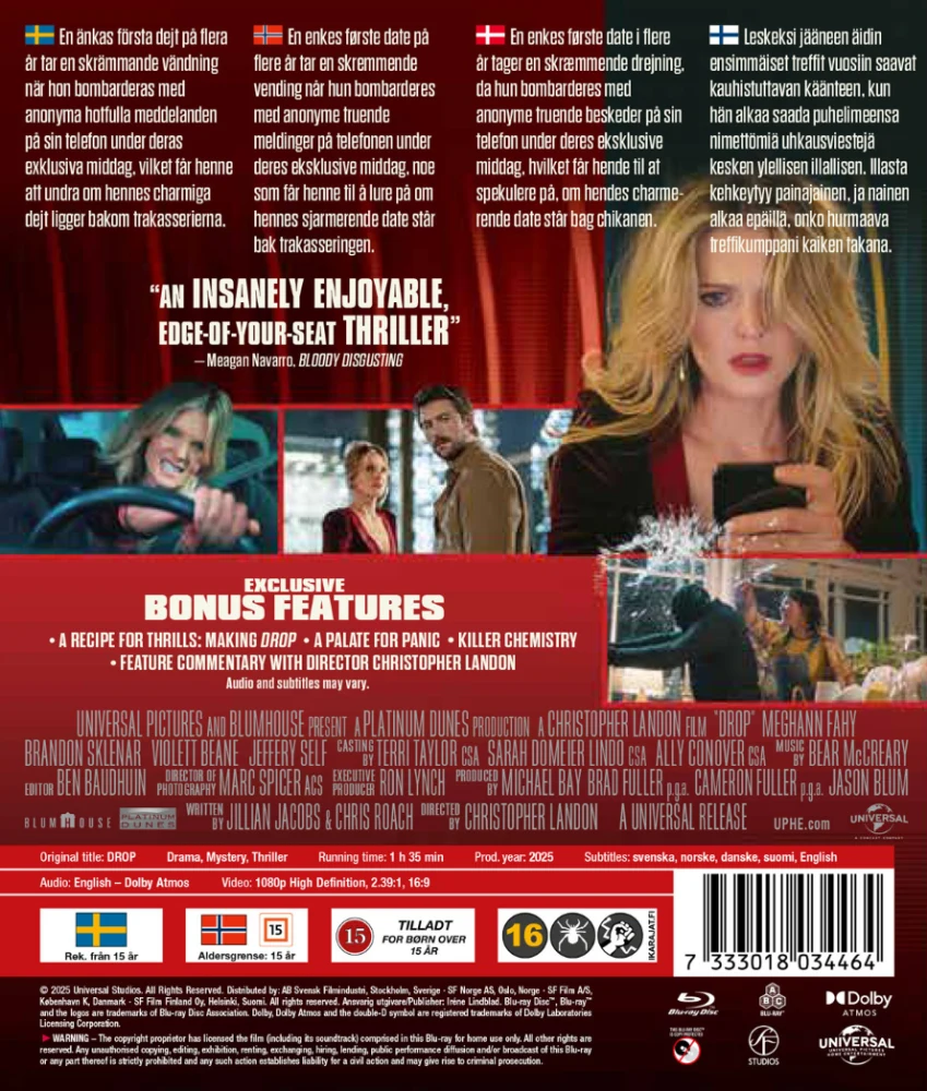 Drop (2025) Blu-ray