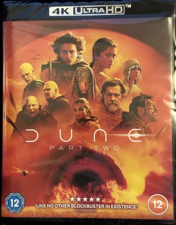 Dune: Part Two (2024) (4K UHD + Blu-ray) Dyyni: Osa kaksi