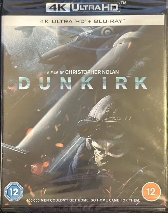 Dunkirk (4K Ultra HD + Blu-ray) Ohjaus: Christopher Nolan
