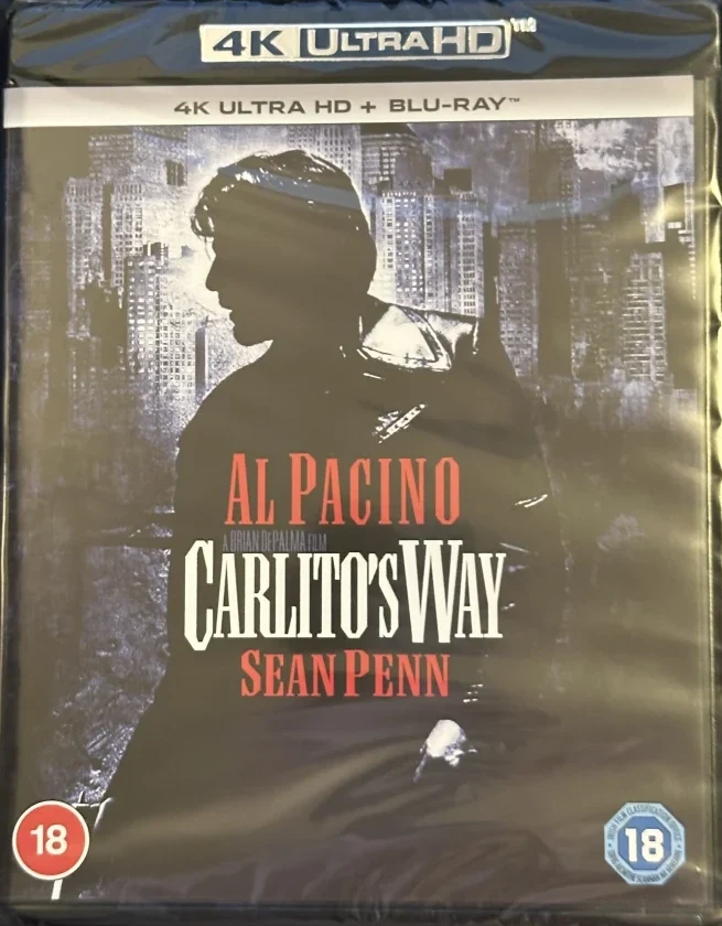 Carlito's Way (4K Ultra HD + Blu-ray) 1993 (Al Pacino)