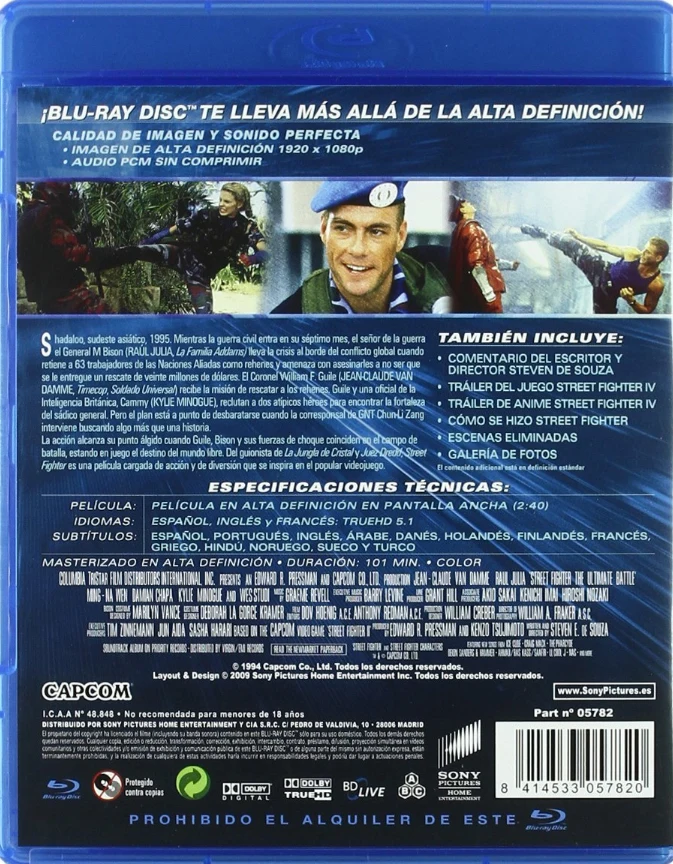 Street Fighter (Blu-ray) Suomitekstit (1994)