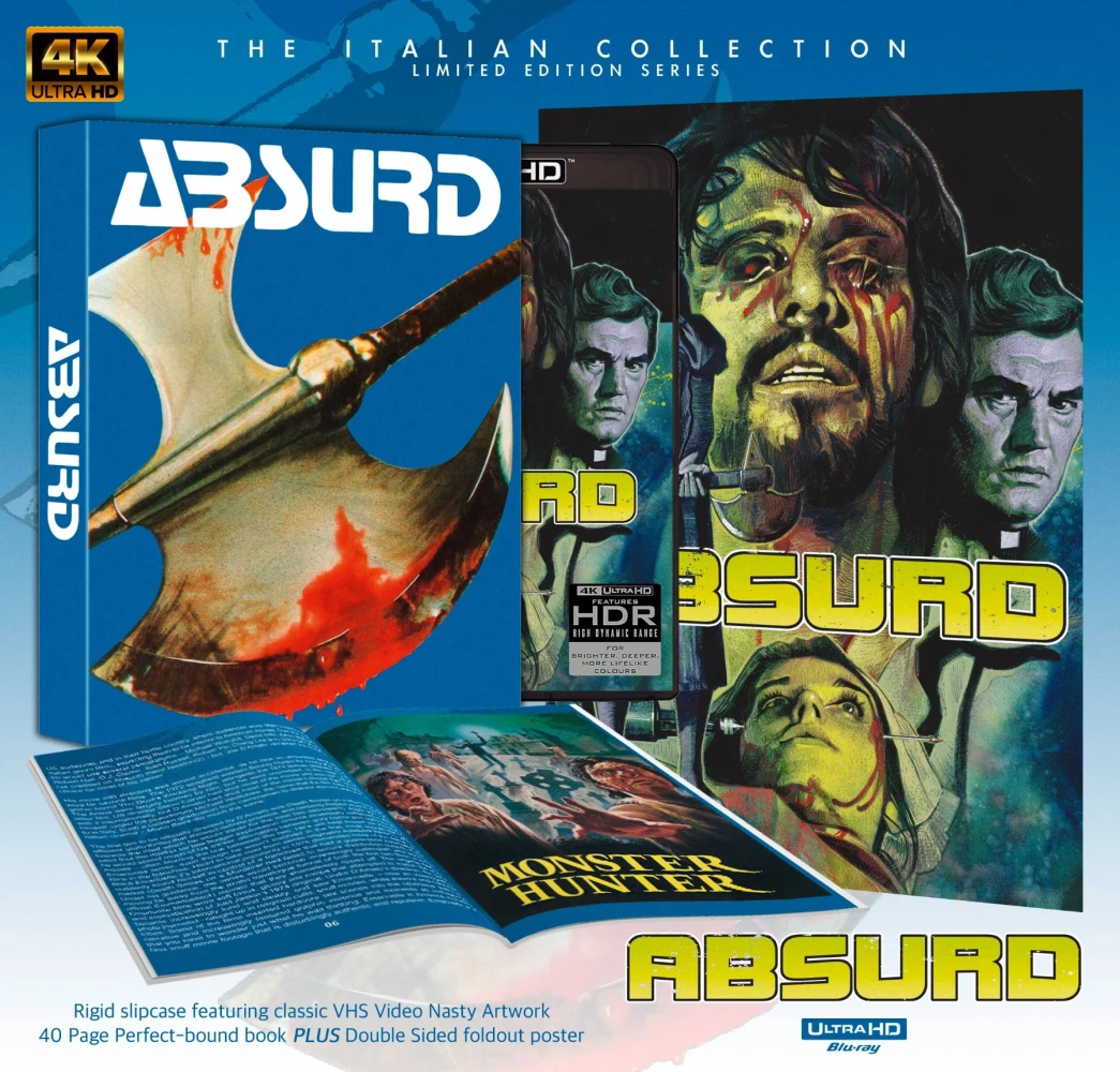 Absurd - The Italian Collection 20 (Ultra HD + Blu-ray) WEBSITE EXCLUSIVE EDITION (Rigid Slipcase) (1981) Rosso sangue (1 Movie, 2 Cuts)