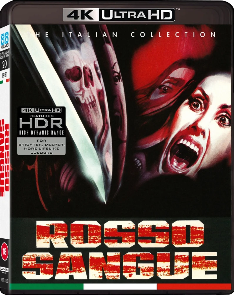 Absurd - The Italian Collection 20 (Ultra HD + Blu-ray) WEBSITE EXCLUSIVE EDITION (Rigid Slipcase) (1981) Rosso sangue (1 Movie, 2 Cuts)