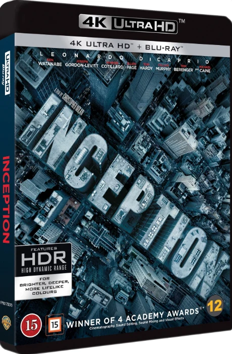 Inception (4K Ultra HD + Blu-ray) Leonardo DiCaprio