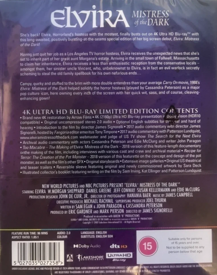 Elvira - Mistress Of The Dark - Limited Edition (4K Ultra HD)