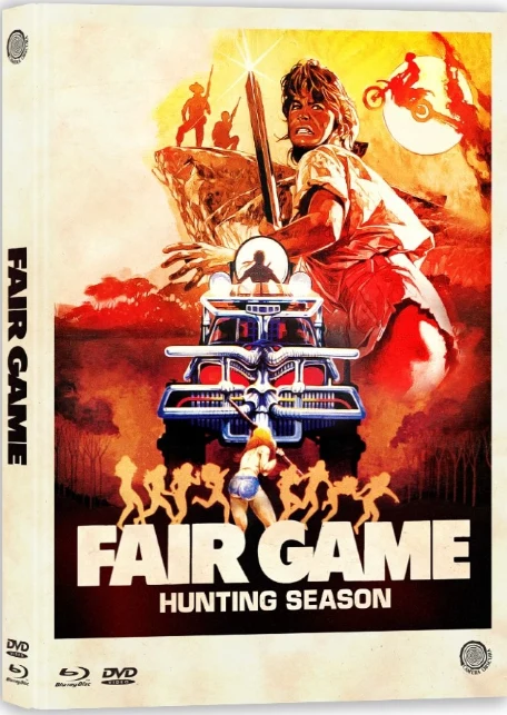 Naarasriista - Fair Game - Hunting Season - Mediabook - Limited to 1000 [Blu-ray] (Mukana Bonusleffa: NOT QUITE HOLLYWOOD) Camera Obscura