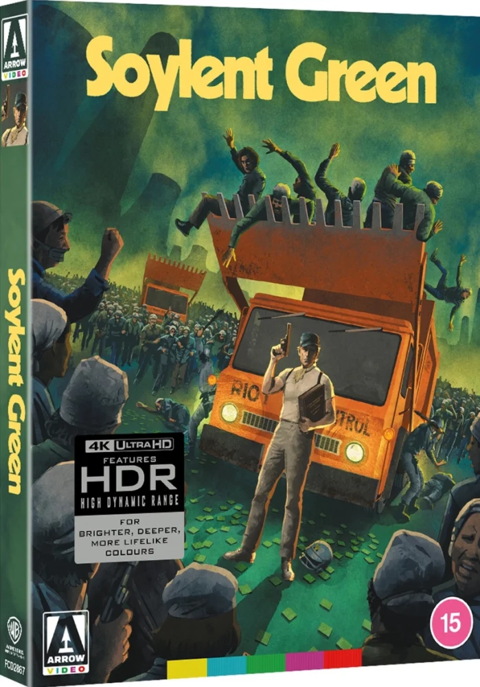 Maailma vuonna 2022 - Soylent Green (1973) Limited Edition (4K Ultra HD) Arrow