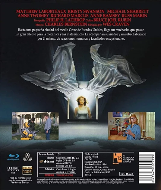 Kauhu asuu naapurissa - Deadly Friend - Amiga mortal (Blu-ray)