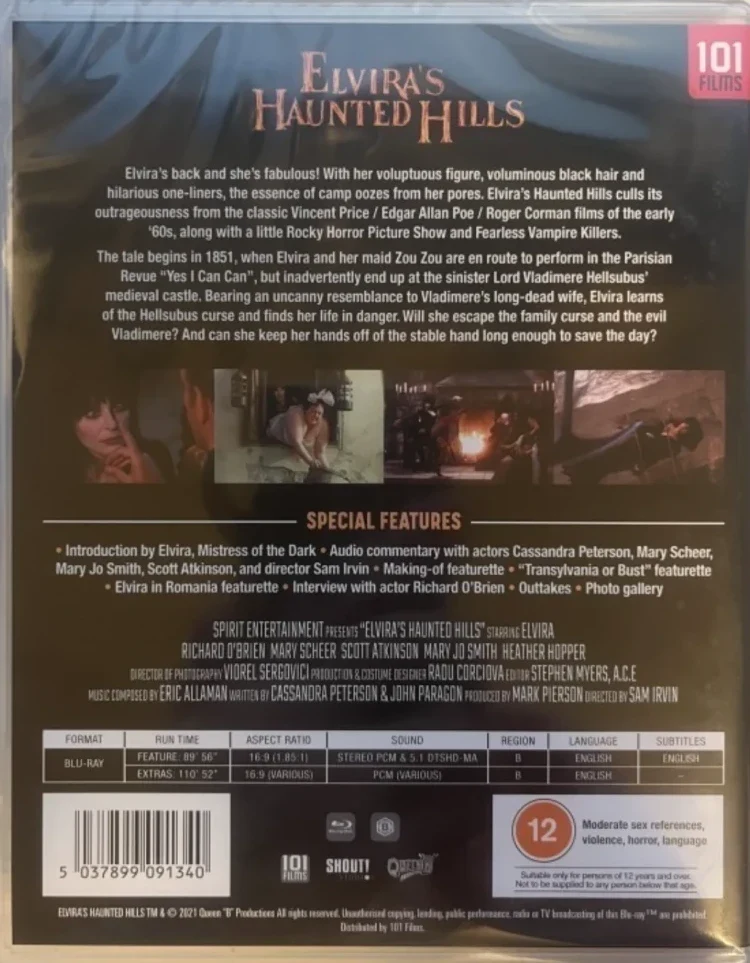 Elvira's Haunted Hills (Blu-ray) 2001