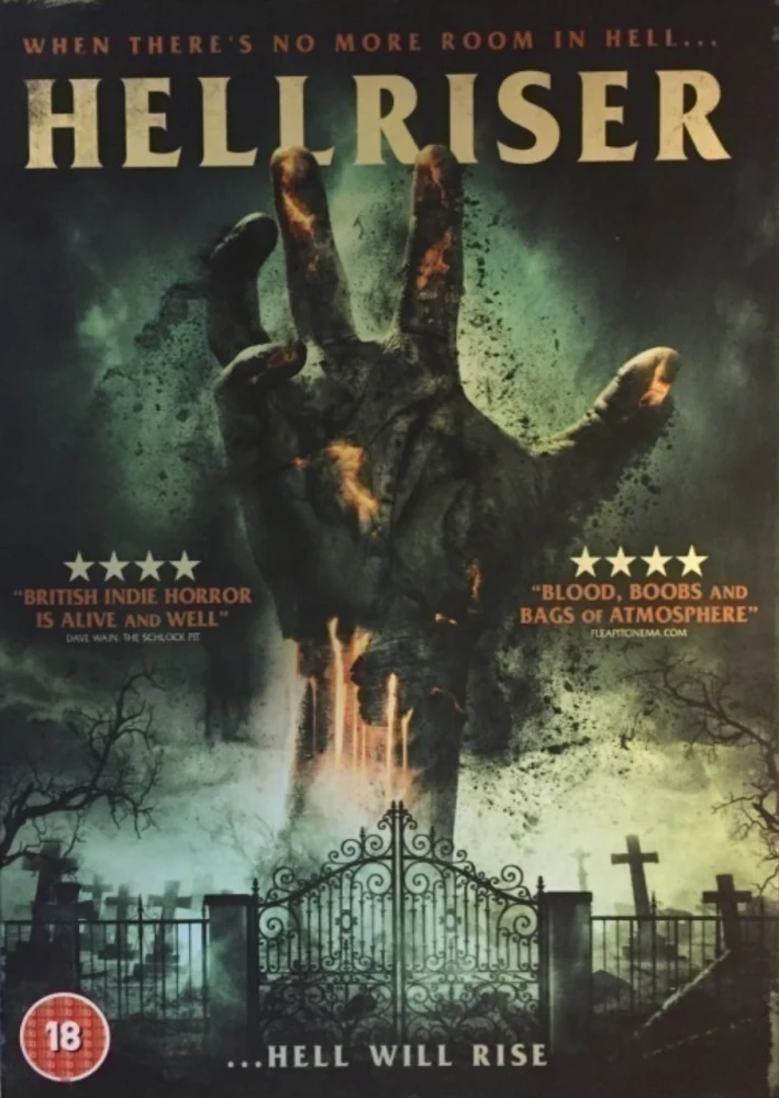Hellriser (DVD) Slipcover (2017) 88Films