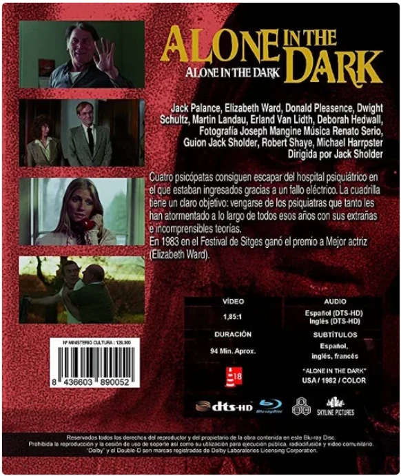Armoton yö - Alone in the Dark (Blu-ray) 1982