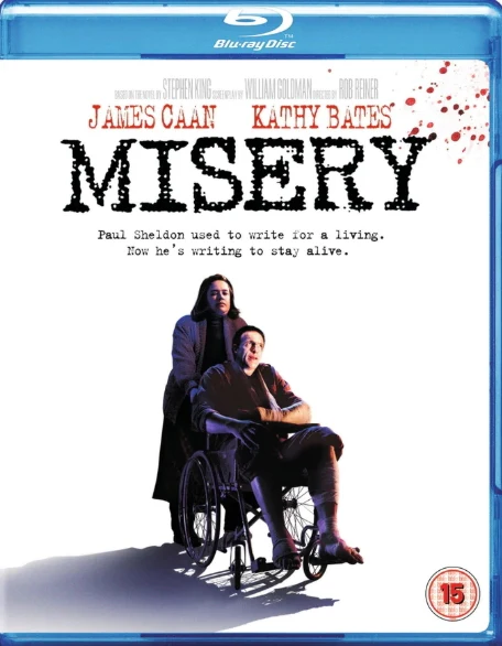 Piina (Blu-ray) Stephen King (Kathy Bates & James Caan) Misery