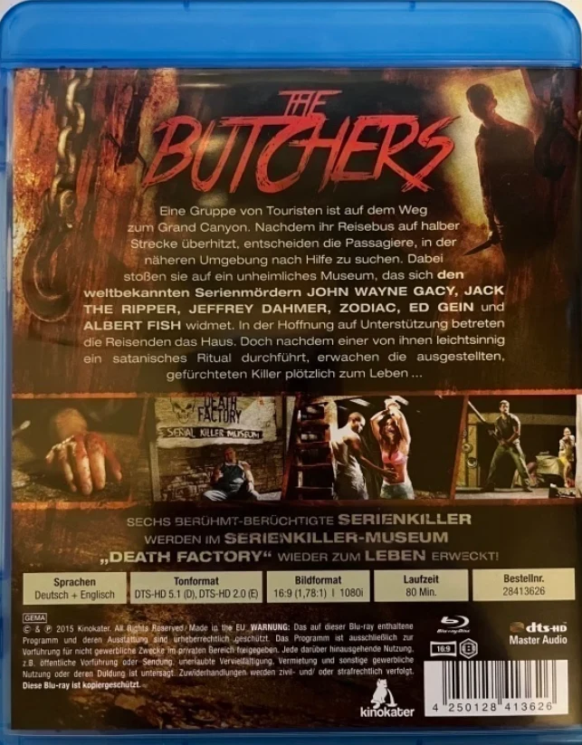 Death Factory [Blu-ray] The Butchers - Meat & Greet (2014) Uncut
