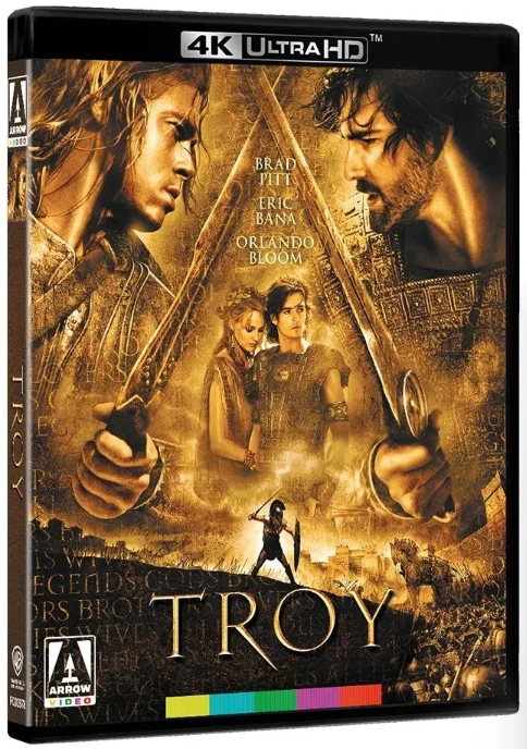 Troija - Limited Edition (2x 4K Ultra HD + Extra Blu-ray) Arrow (Troy) Slipcover + Vihkonen