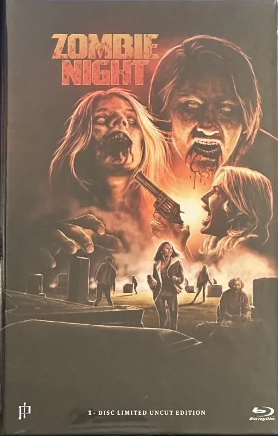 ZOMBIE NIGHT - Hartbox Cover A [Blu-ray] Limited 50 Edition - Uncut