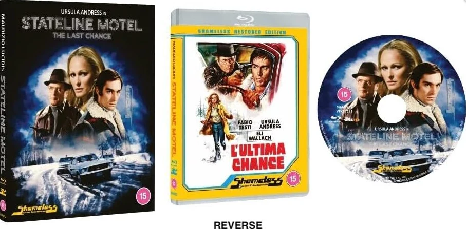 Viimeinen keikka - Stateline Motel (Blu-ray) Shameless (Limited Edition) Numeroitu Painos (Slipcover) L'ultima chance