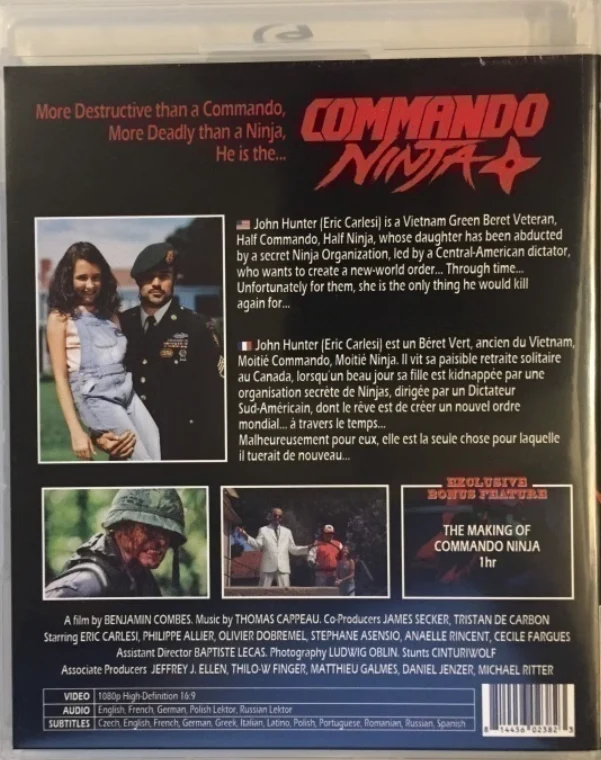 Commando Ninja - Limited Edition Slipcover (Blu-ray) Vinegar Syndrome