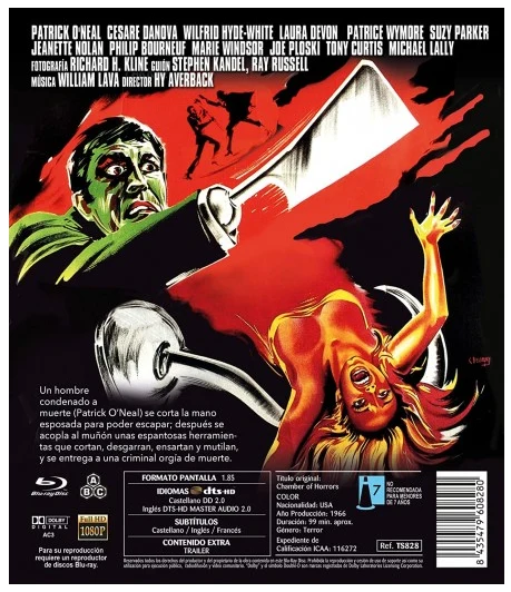 ksikätinen murhaaja - Chamber of Horrors [Blu-ray] Patrick O'Neal