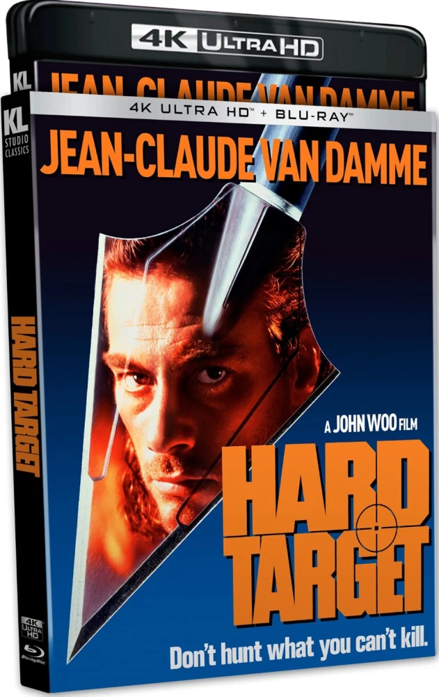 Hard Target (4K Ultra HD) Corrected Audio (Kino Lorber) Limited Edition Slipcover