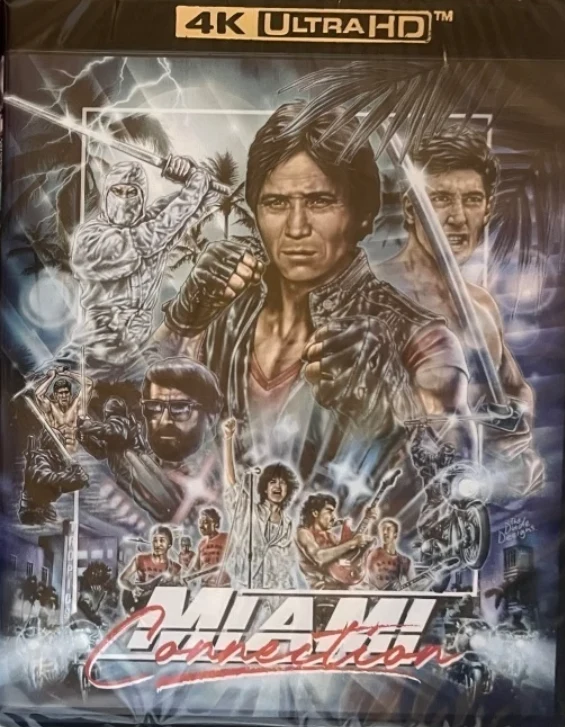 Miami Connection (4K Ultra HD + Blu-ray) 1 Movie, 2 Cuts (Vinegar Syndrome)