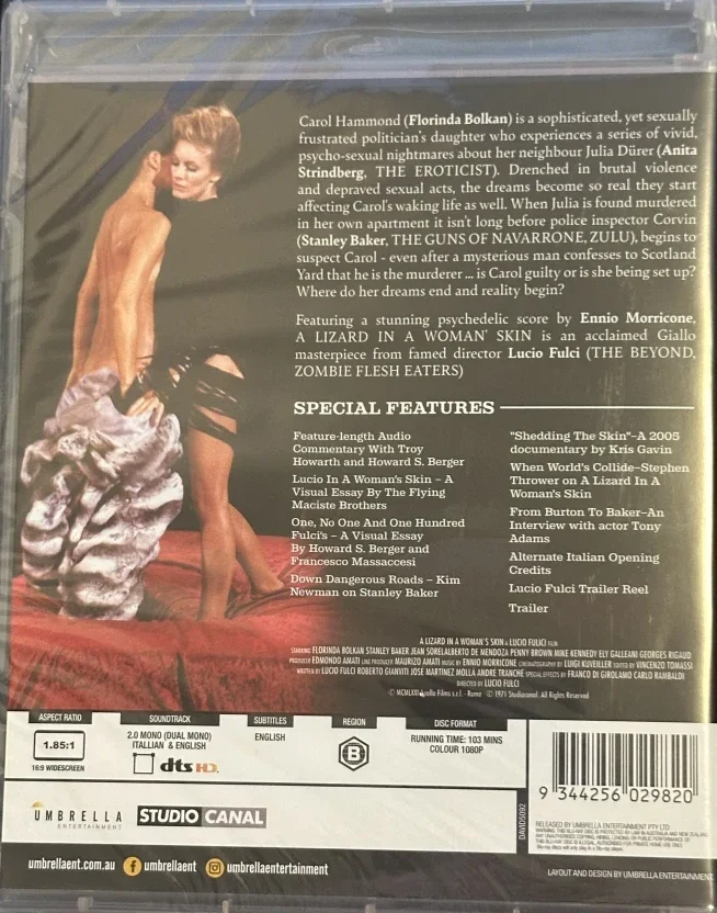 A Lizard in a Woman's Skin [Blu-ray] Una lucertola con la pelle di donna