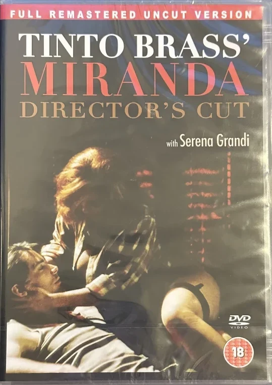 Suutele persikkaani - Miranda (DVD) Ohjaus: Tinto Brass (Serena Grandi) Director's Cut