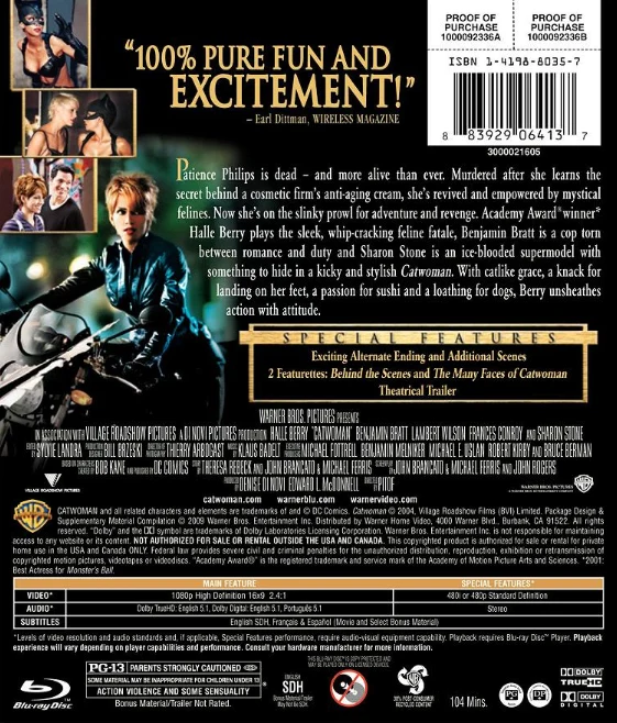 Catwoman (Blu-ray) Warner Bros.