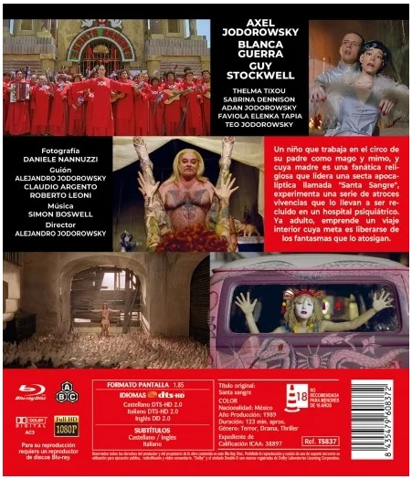 Santa Sangre (Blu-ray) 1989