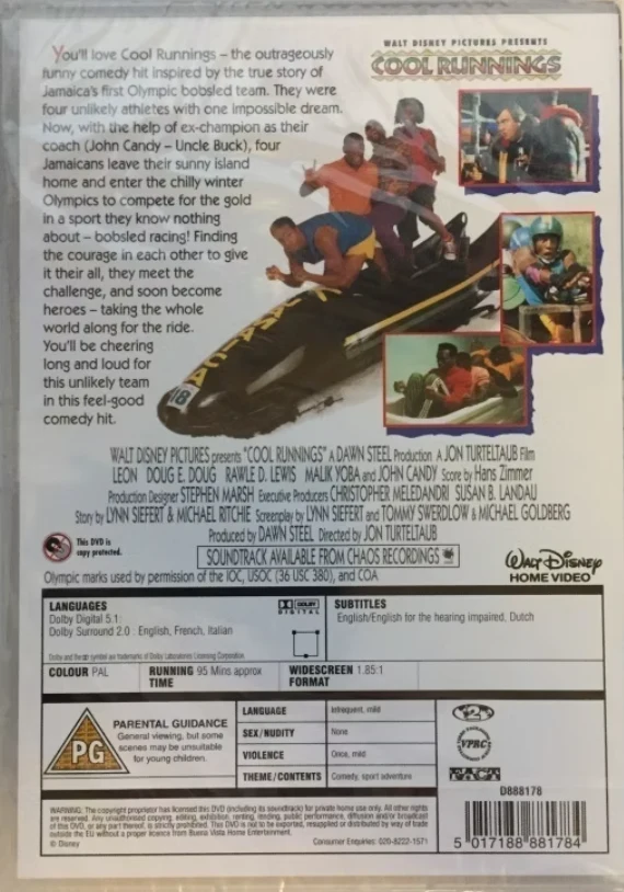 Kelkkajengi / Cool Runnings (DVD)