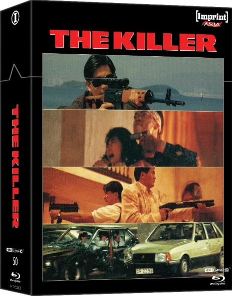 The Killer - Limited Edition (4K Ultra HD + 2x Blu-ray) SteelBook / Kovakantinen Kirja / Hardbox / Imprint Asia #50 | 喋血雙雄 | Dip huet seung hung / 1,500 copies