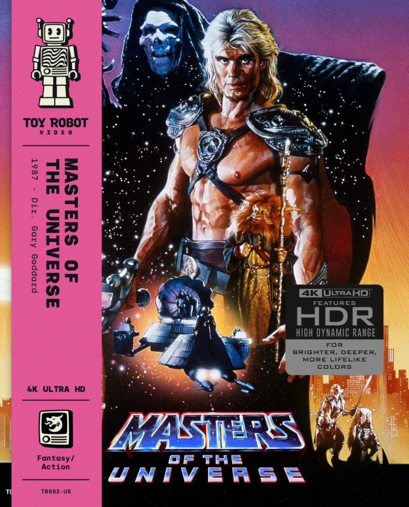 Masters of the Universe - Limited Edition (1987) Slipcover + Keräilykortteja (4K Ultra HD + Extended Version (Preview) Blu-ray) Toy Robot Video