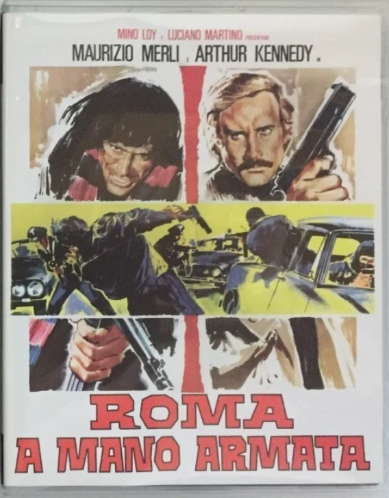 The Tough Ones (Blu-ray + Bonus Blu-ray + CD) Slipcase + Vihkonen mukana (Rome Armed to the Teeth / Roma a Mano Armata) Grindhouse Releasing (4K masteroitu) Leikkaamaton Ohjaajan Versio! Uncut! Director's Cut