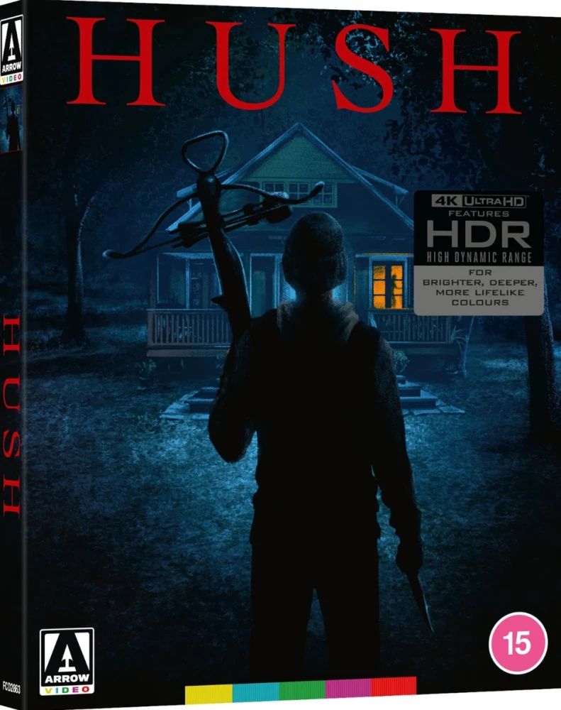 Hush - Limited Edition (4K Ultra HD) Arrow (Slipcover + Vihkonen)