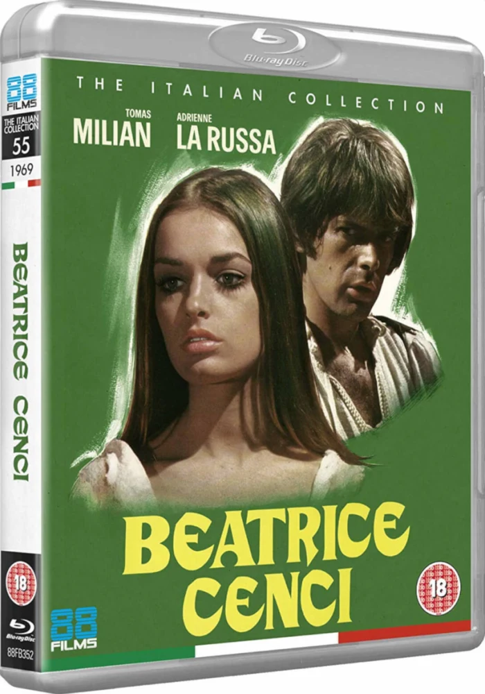 Beatrice Cenci (Blu-ray) 1969 (Italian 55#) Lucio Fulci (Die Nackte und der Kardinal / The Conspiracy of Torture)