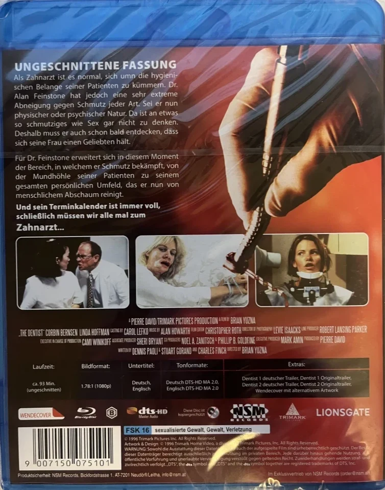 Hammaslääkäri - The Dentist (uncut) [Blu-ray]