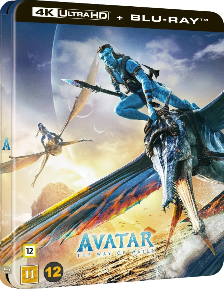 Avatar: The Way of Water - Limited Edition Steelbook (4K Ultra HD + Blu-ray + Bonus) (3 disc) 
