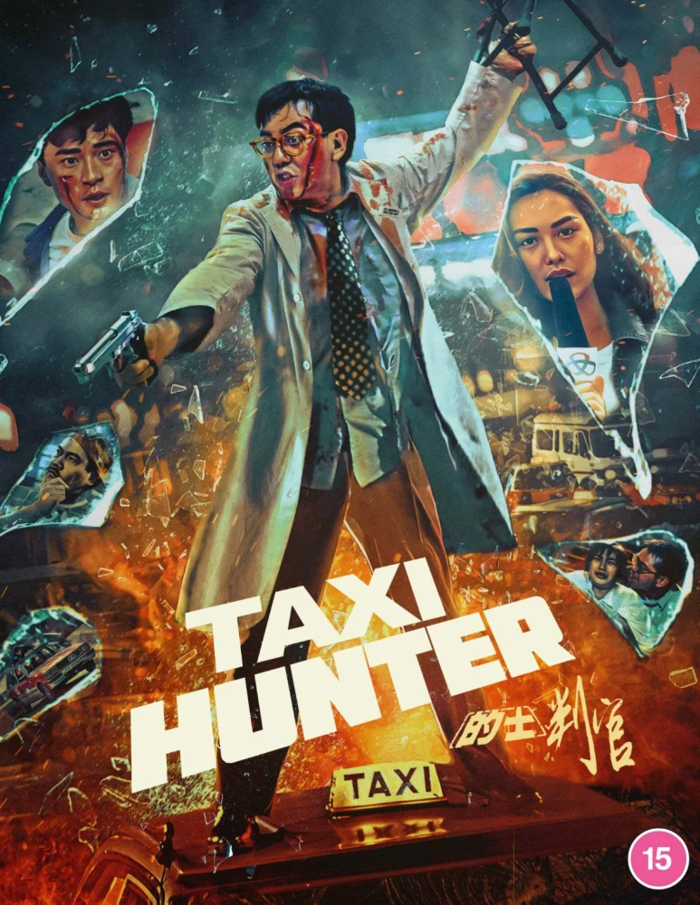 Taxi Hunter - Limited Edition (1993) (Blu-ray) Slipcase + Juliste (Di shi pan guan)